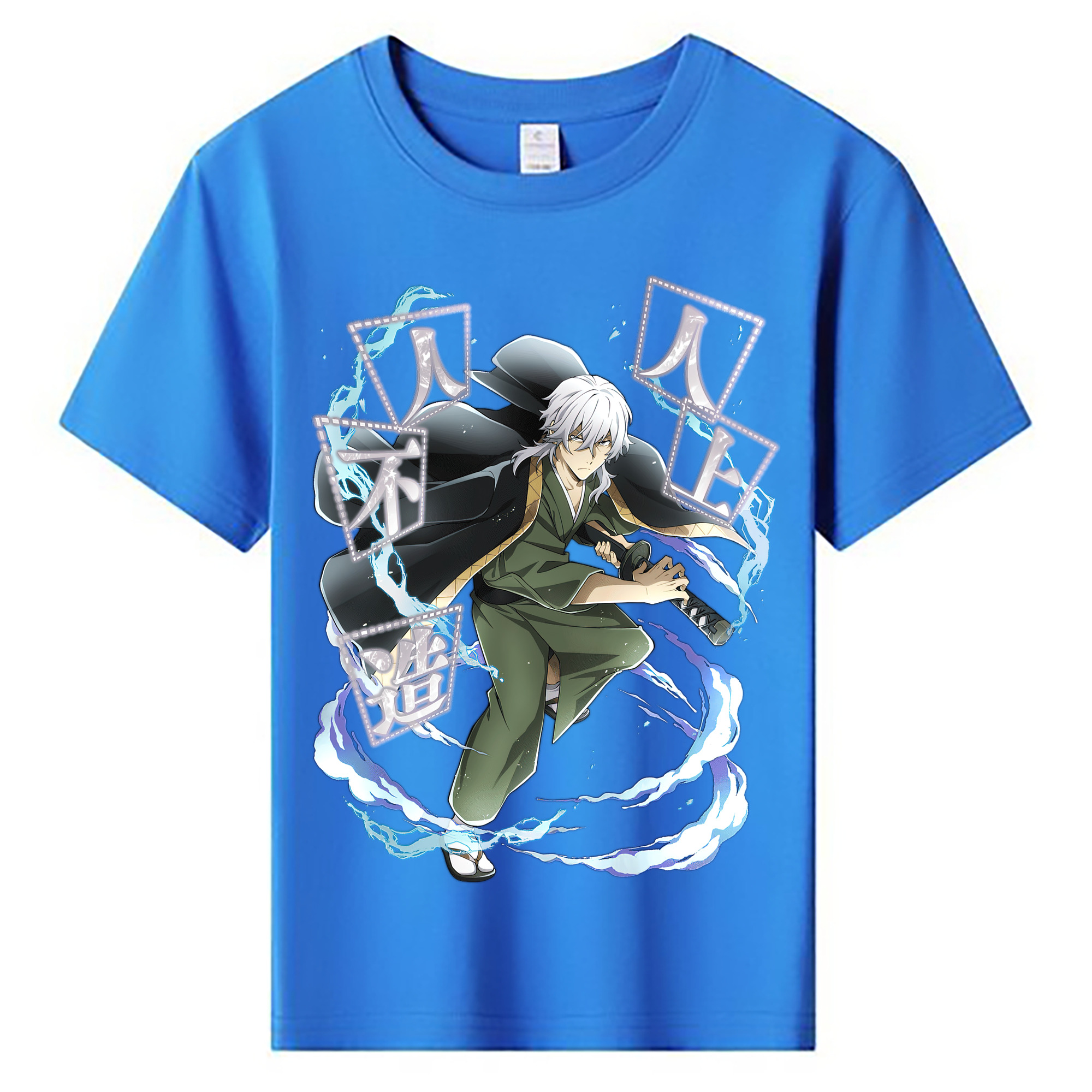 （画像用） 文豪ストレイドッグス Bungo Stray Dogs 綿100％キッズTシャツ（フロントプリント）